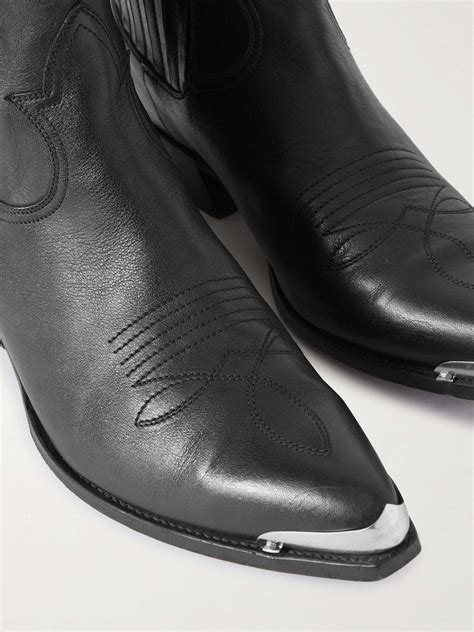 celine homme boots|celine cowboy boots.